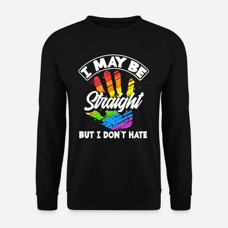 LGBTQ Rainbow Pride - Unisex Sweatshirt - black