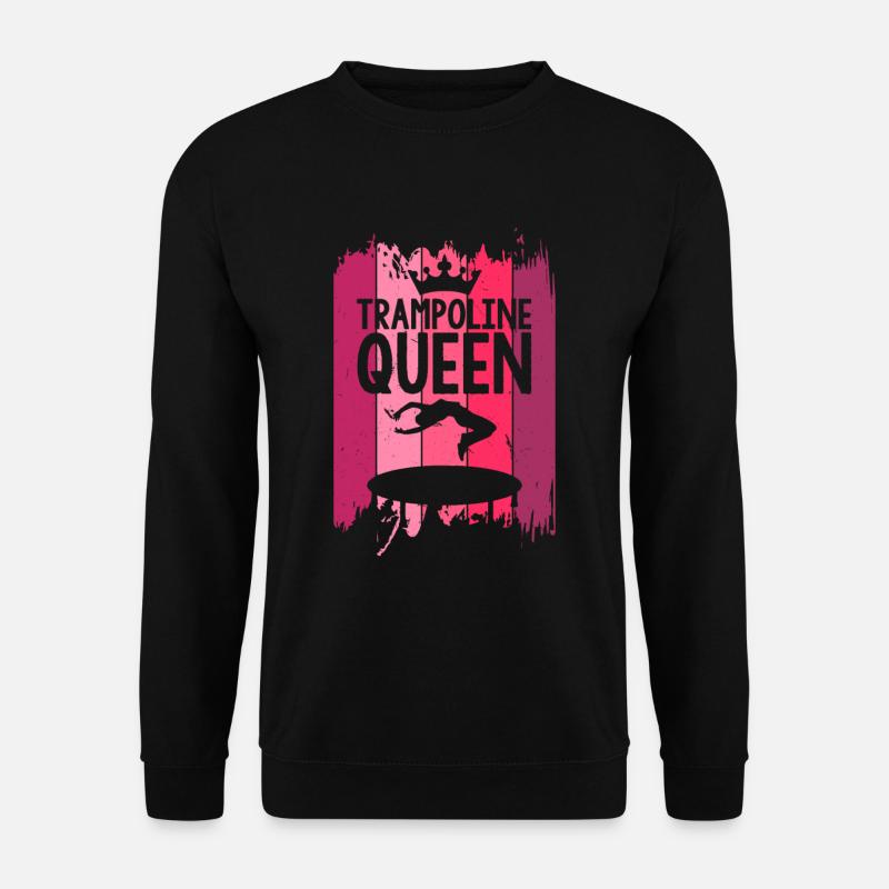 Trampoline Queen Trampolin - Unisex Sweatshirt - black