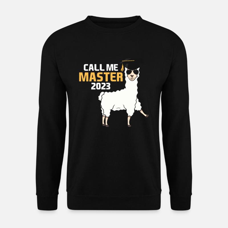 Appelez-moi Master 2023 - Sweat-shirt Unisexe - noir