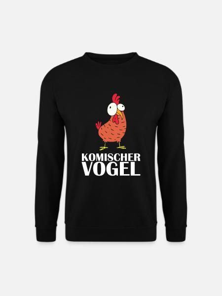 Komischer Vogel - Unisex Pullover - Schwarz