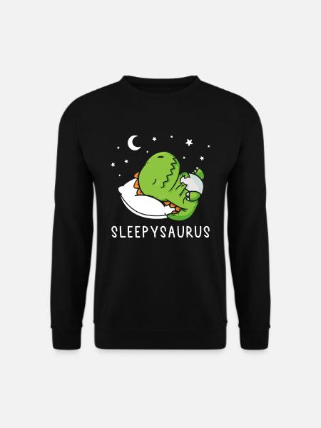 Official Napping Shirt Sleepysaurus - Unisex Pullover - Schwarz