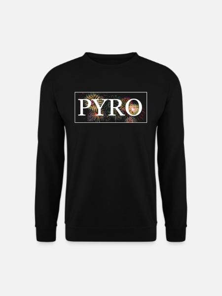PYRO Fireworks Pyrotechnician - Unisex Sweatshirt - black