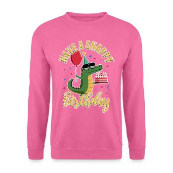 Have a Snappy Birthday - Unisex Sweatshirt - pink - Front