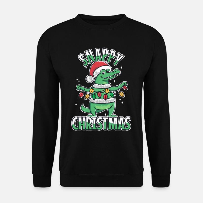 Snappy christmas - Unisex Sweatshirt - black