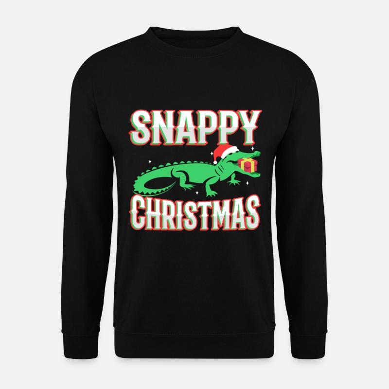 Snappy christmas - Unisex Sweatshirt - black