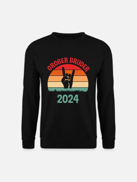 Großer Bruder 2024 - Unisex Pullover - Schwarz