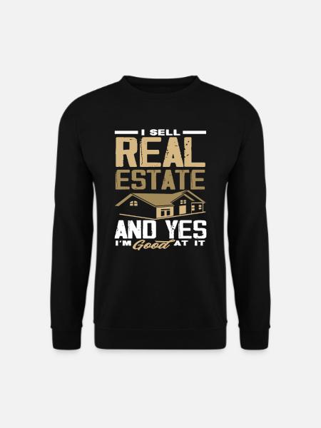 Agent immobilier - Sweat-shirt Unisexe - noir