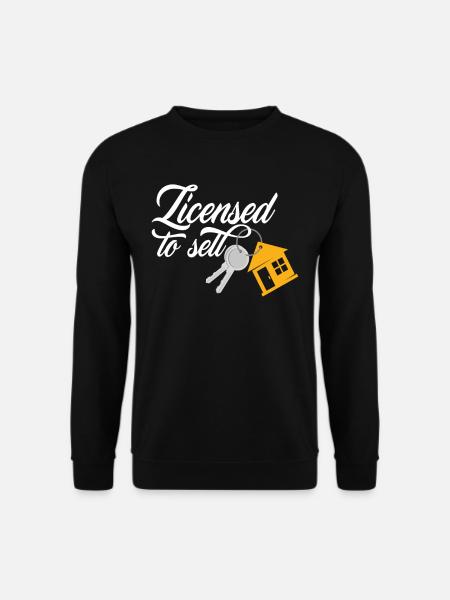 Agent immobilier agréé - Sweat-shirt Unisexe - noir