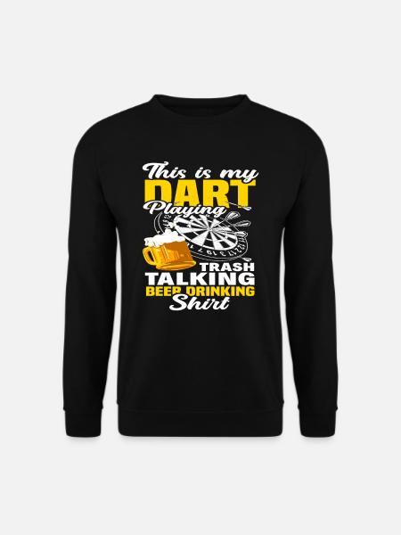 Beer Dart Darts Player Dart - Unisex Sweatshirt - black