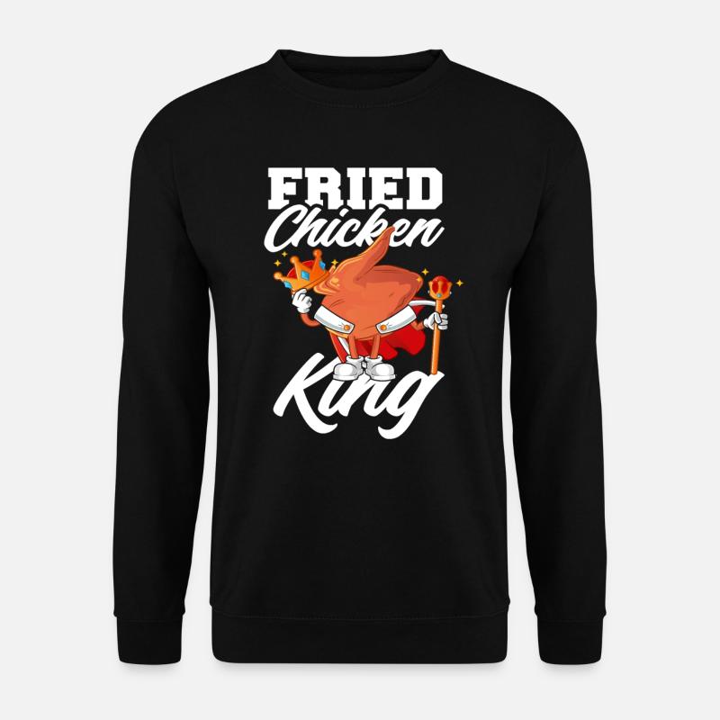 Fried Chicken King - Unisex Sweatshirt - black