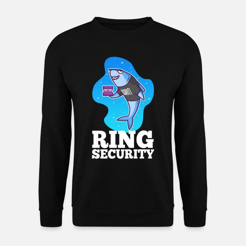 Ring Security Wedding - Unisex Sweatshirt - black