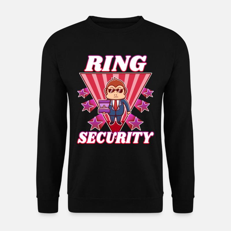 Ring Security Wedding - Unisex Sweatshirt - black