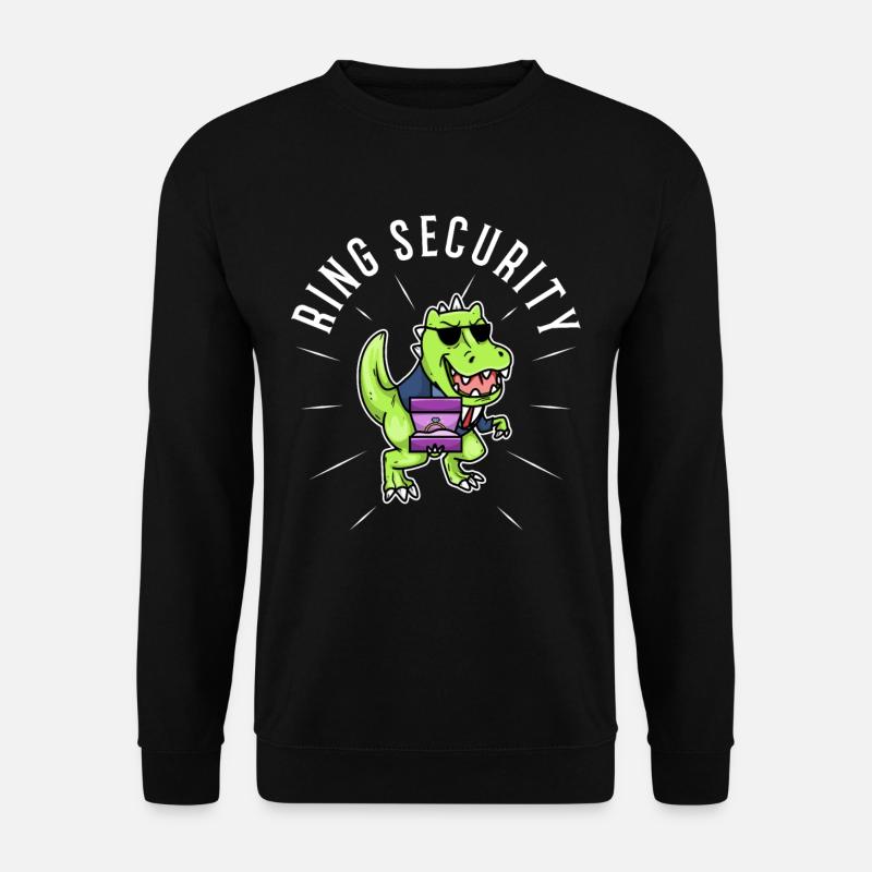 Ring Security Wedding - Unisex Pullover - Schwarz