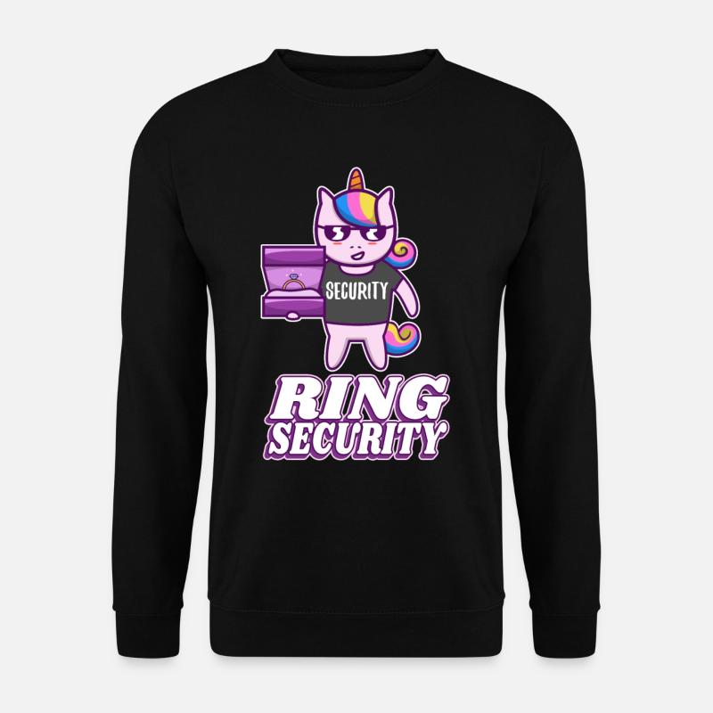 Ring Security Wedding - Unisex Sweatshirt - black