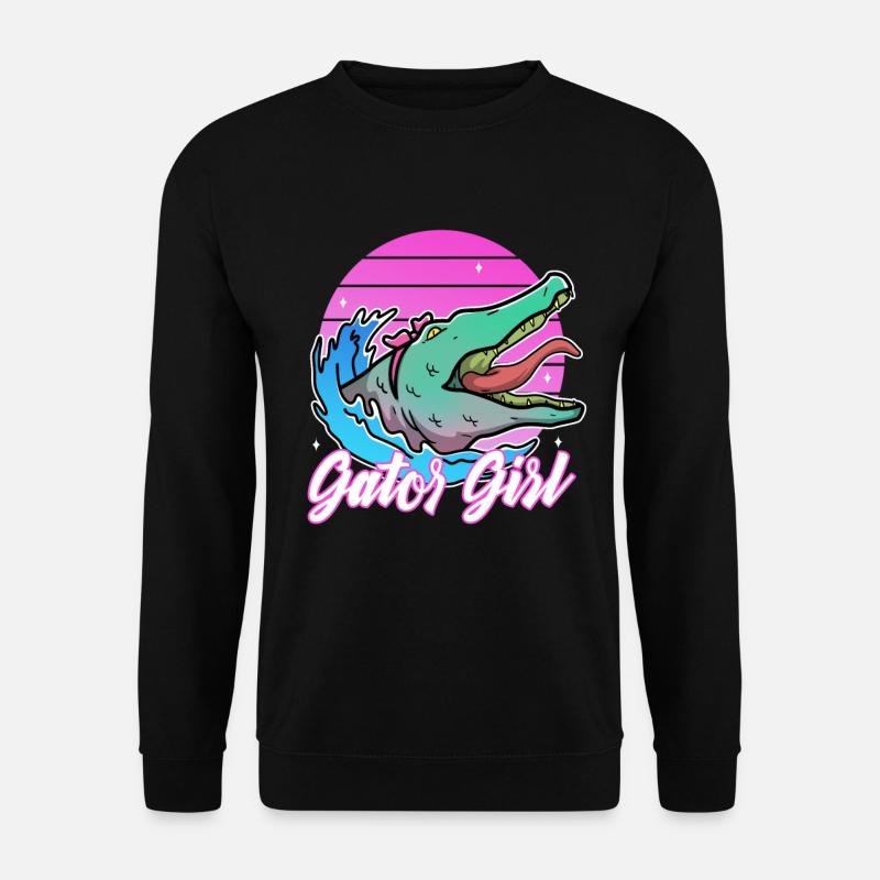 Gator Girl - Unisex Pullover - Schwarz