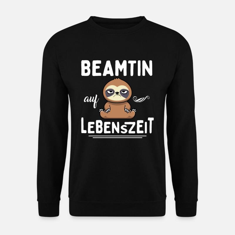 Fonctionnaire à vie - Sweat-shirt Unisexe - noir