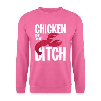 Poulet Aux Écrevisses Du Fossé - Sweat-shirt Unisexe - rose - Devant