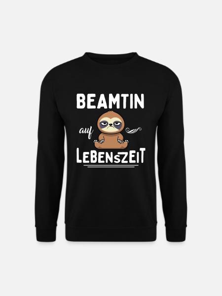Fonctionnaire à vie - Sweat-shirt Unisexe - noir