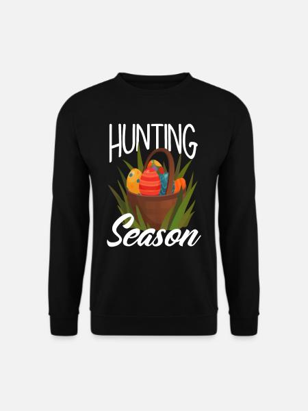 Hunts Season Easter Easter Eggs - Unisex Sweatshirt - black
