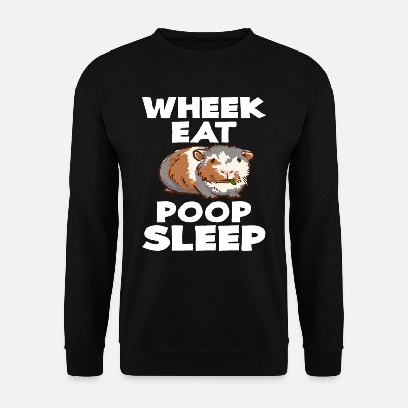 Guinea Pig Pet Owners - Unisex Sweatshirt - black
