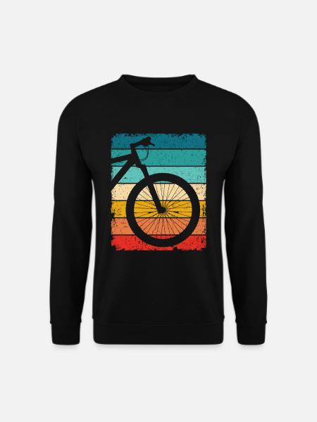 VTT rétro - Sweat-shirt Unisexe - noir