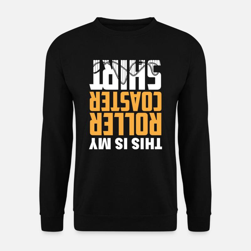 Achterbahn - Unisex Pullover - Schwarz