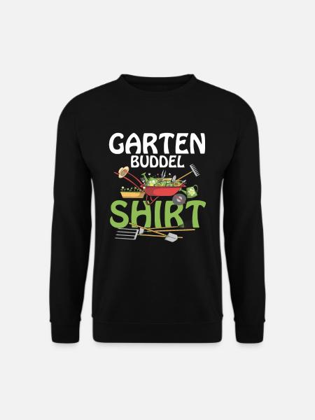 Garten Buddel Gärtner - Unisex Pullover - Schwarz
