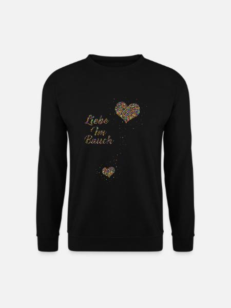 L’amour dans le ventre - Sweat-shirt Unisexe - noir