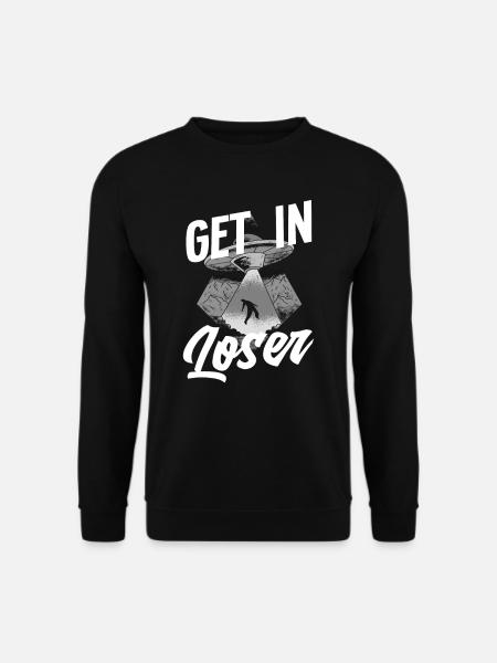 Alien Abduction Aliens Outer Space - Unisex Sweatshirt - black