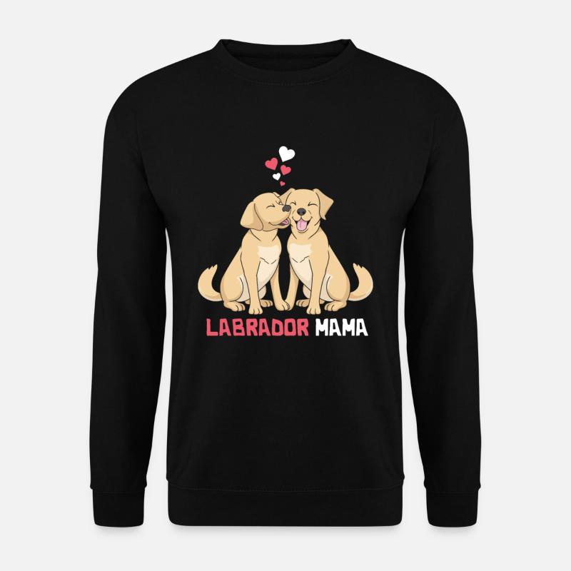 Best Labrador Mom - Unisex Sweatshirt - black