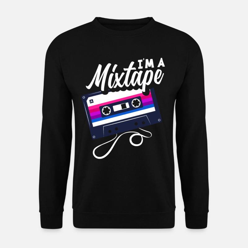 Bisexual Mixtape - Unisex Sweatshirt - black