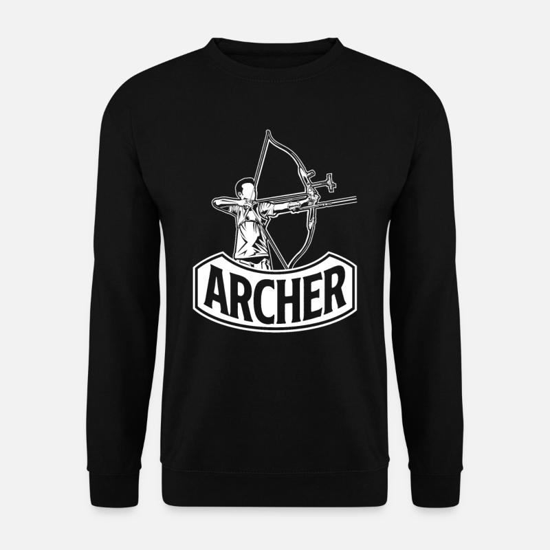 Bow Archer - Unisex Sweatshirt - black