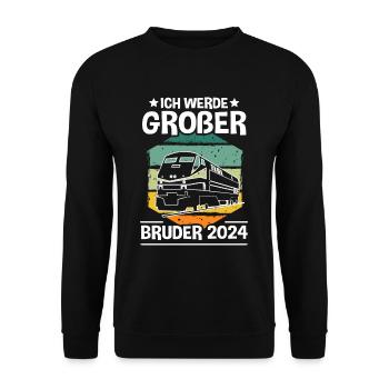 Big Brother 2024 - Unisex Sweatshirt - black - Front - Alina (178cm) & Michal (187cm)