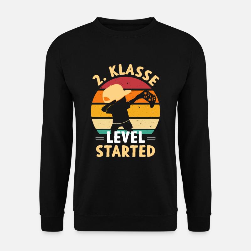 2.Klasse Level Started - Unisex Pullover - Schwarz