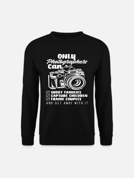 Fotograf - Unisex Pullover - Schwarz