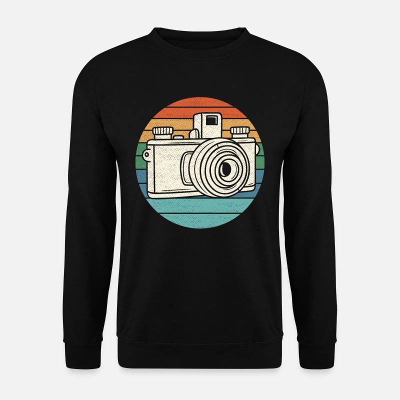 Photographer Camera Retro - Unisex Sweatshirt - black