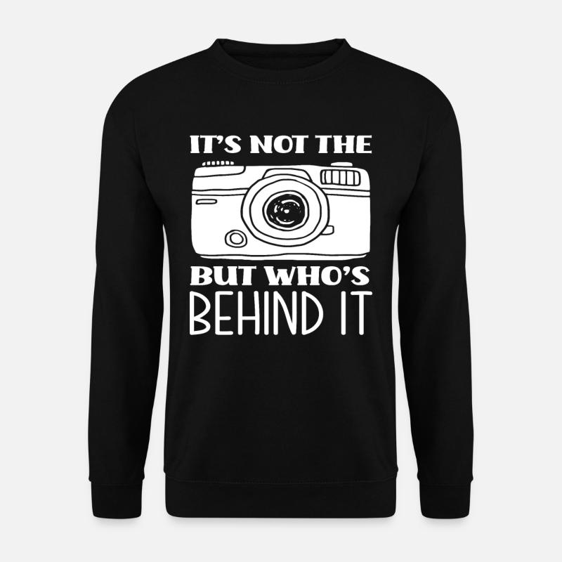 Photograph Erfahrung - Unisex Pullover - Schwarz