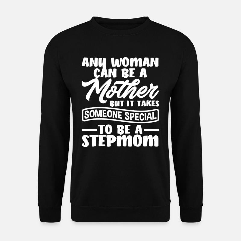 Spezial Stiefmama - Unisex Pullover - Schwarz