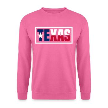 Texas - Unisex Sweatshirt - pink - Front