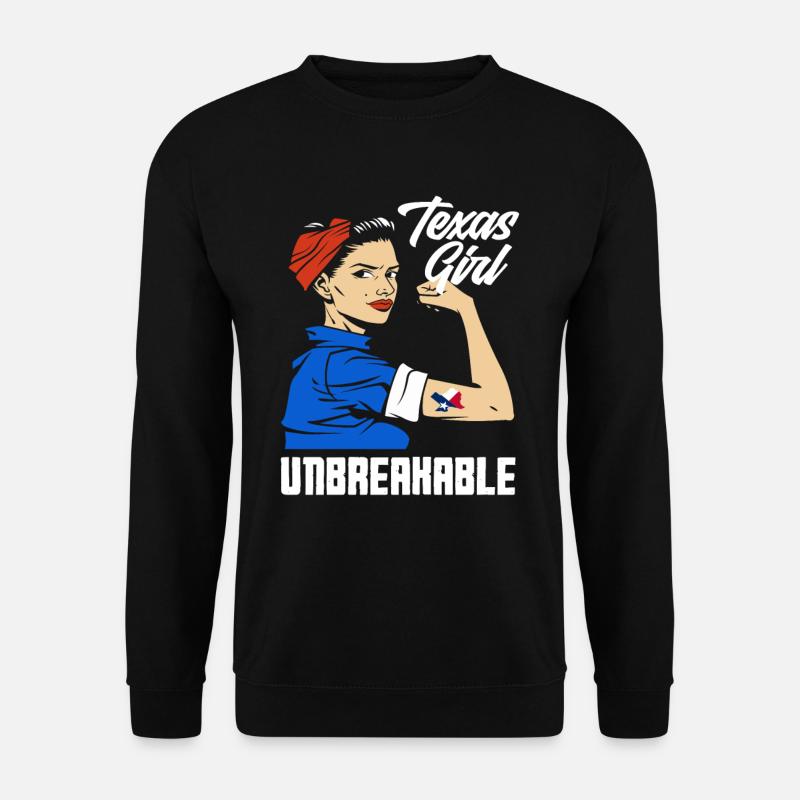 Texas Girls - Unisex Sweatshirt - black