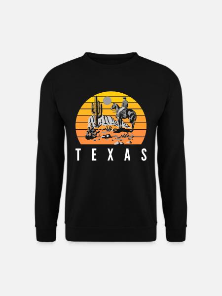 Texas Desert - Unisex Sweatshirt - black