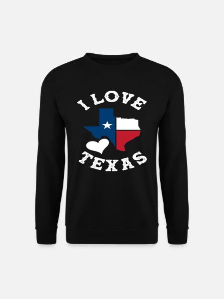 Texas I Love - Unisex Sweatshirt - black