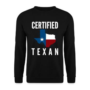 Texas Texans - Unisex Sweatshirt - black - Front - Alina (178cm) & Michal (187cm)