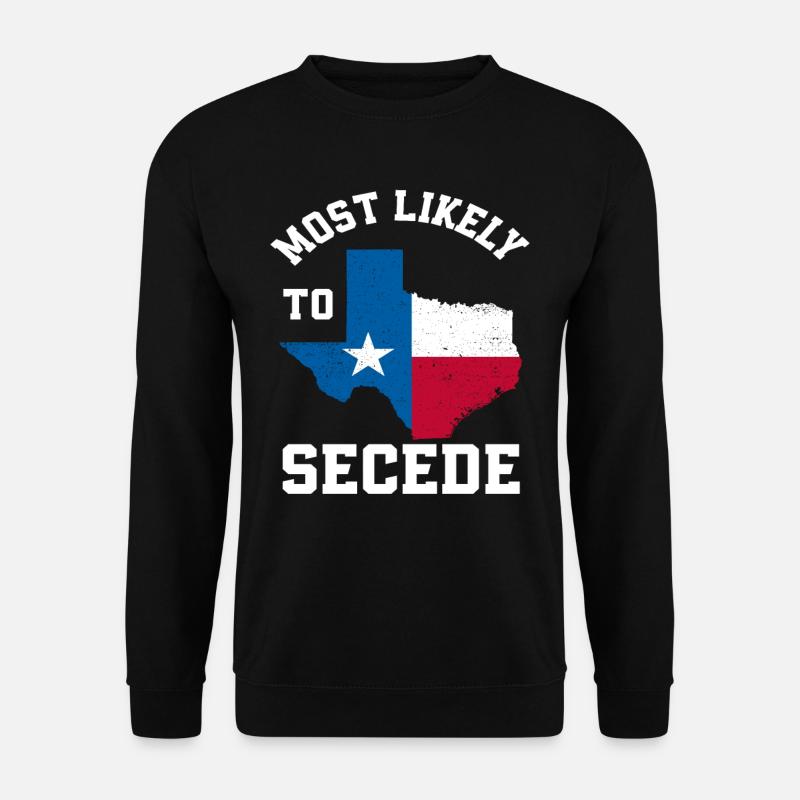 Le Texas s’est séparé - Sweat-shirt Unisexe - noir