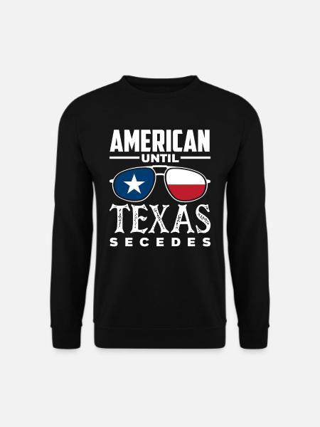American Texas Resignation - Unisex Sweatshirt - black
