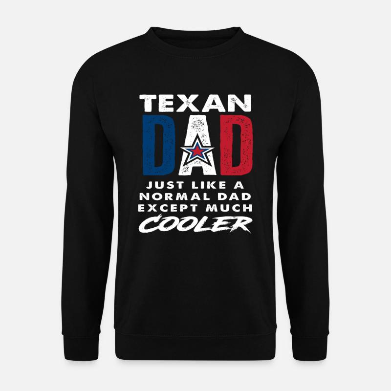 Texas Papa Cooler - Unisex Sweatshirt - black