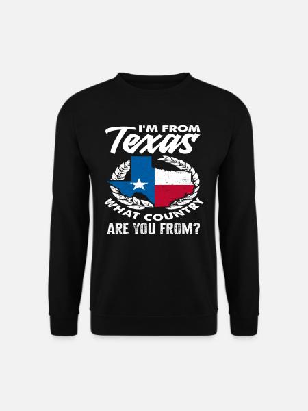 Texas Origin Texans - Unisex Sweatshirt - black