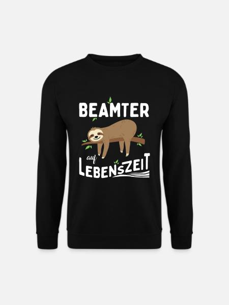 Fonctionnaire à vie - Sweat-shirt Unisexe - noir