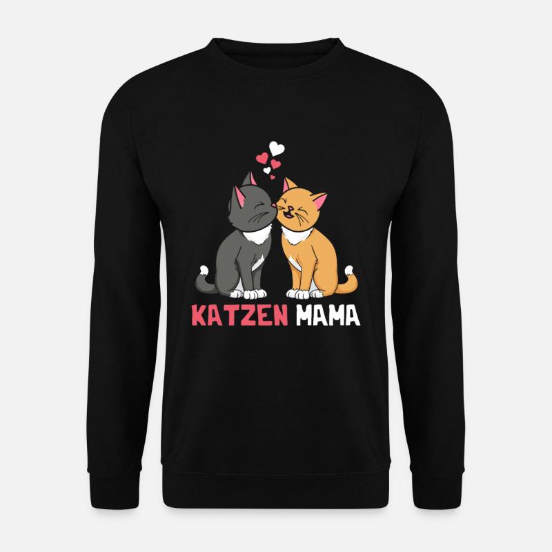 Best Cat Mom - Unisex Sweatshirt - black