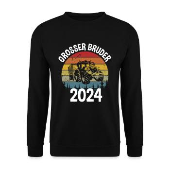 Big Brother 2024 - Unisex Sweatshirt - black - Front - Alina (178cm) & Michal (187cm)